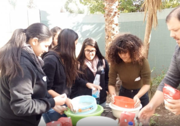 גשרים לשלום אורט בן גוריון ובוסתן אלמארג’